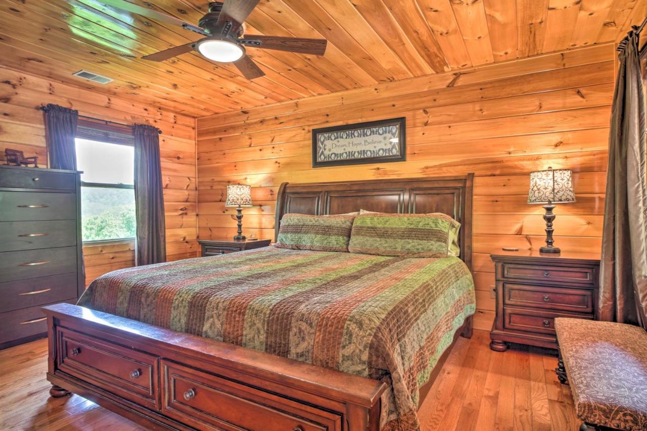 Pigeon Forge Cabin Sauna, Saltwater Pool And Views! 塞维尔维尔 外观 照片