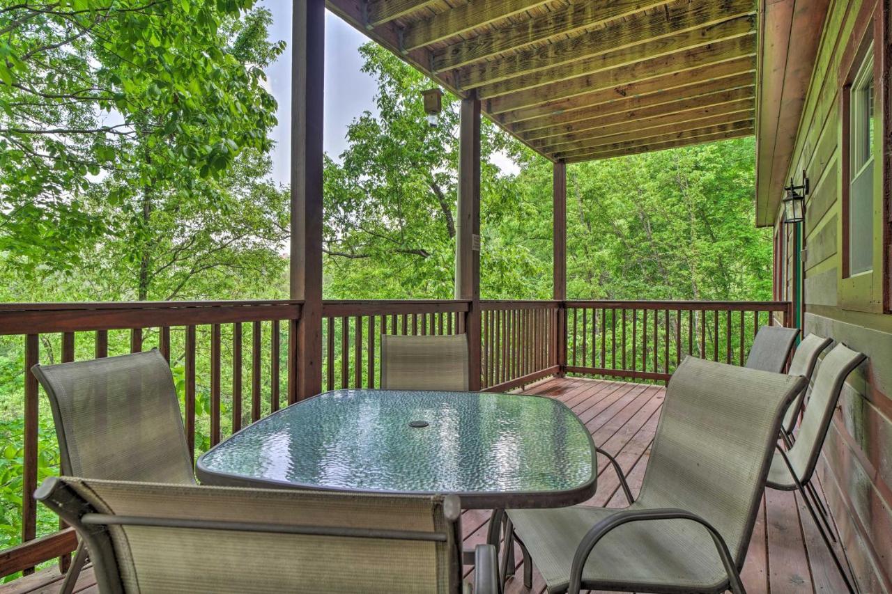 Pigeon Forge Cabin Sauna, Saltwater Pool And Views! 塞维尔维尔 外观 照片