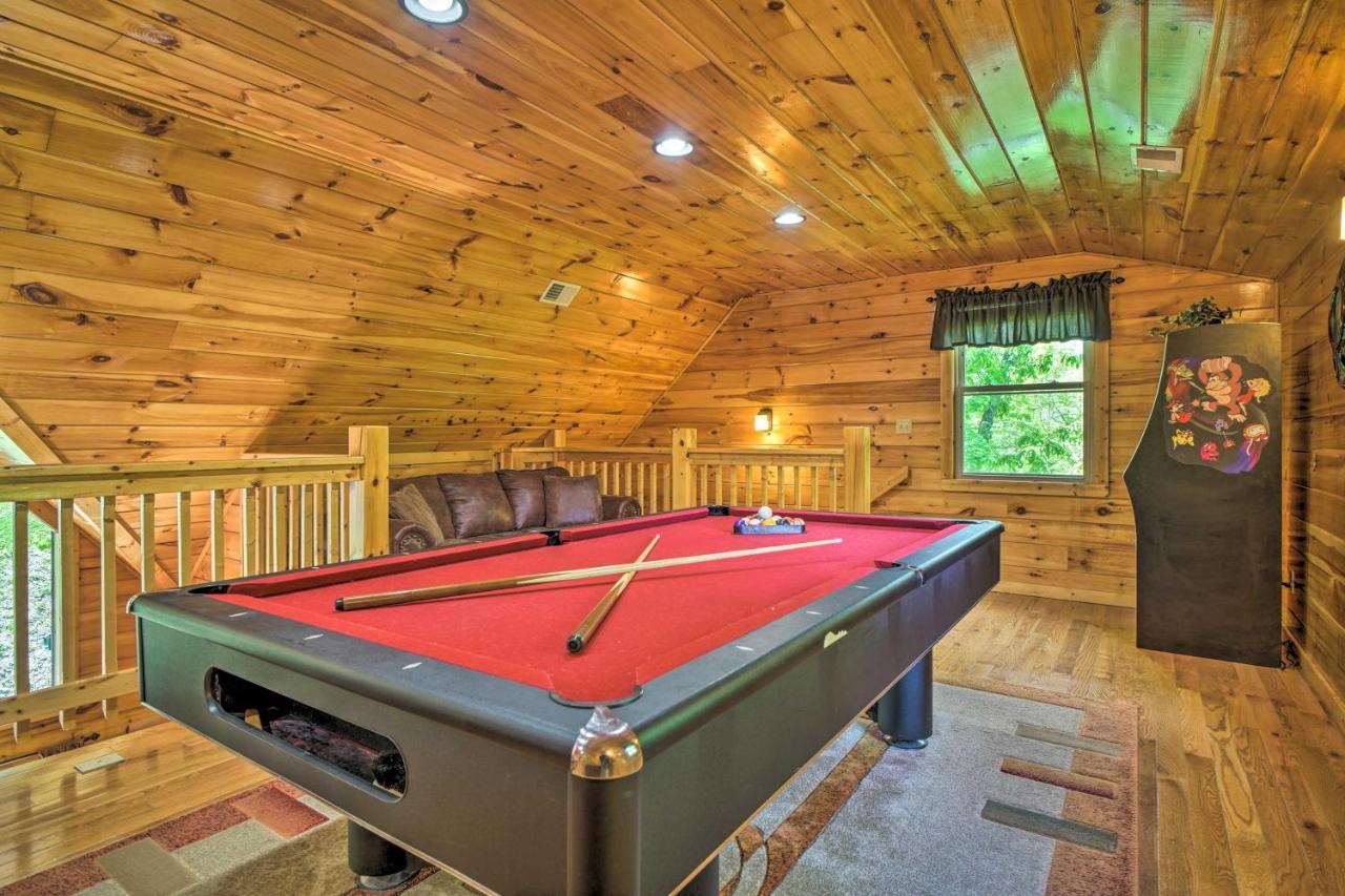 Pigeon Forge Cabin Sauna, Saltwater Pool And Views! 塞维尔维尔 外观 照片