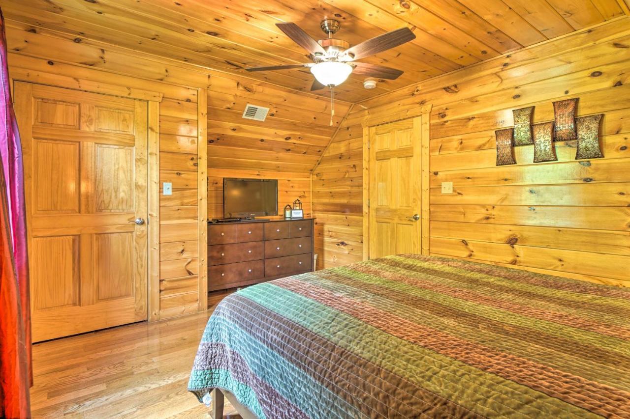 Pigeon Forge Cabin Sauna, Saltwater Pool And Views! 塞维尔维尔 外观 照片