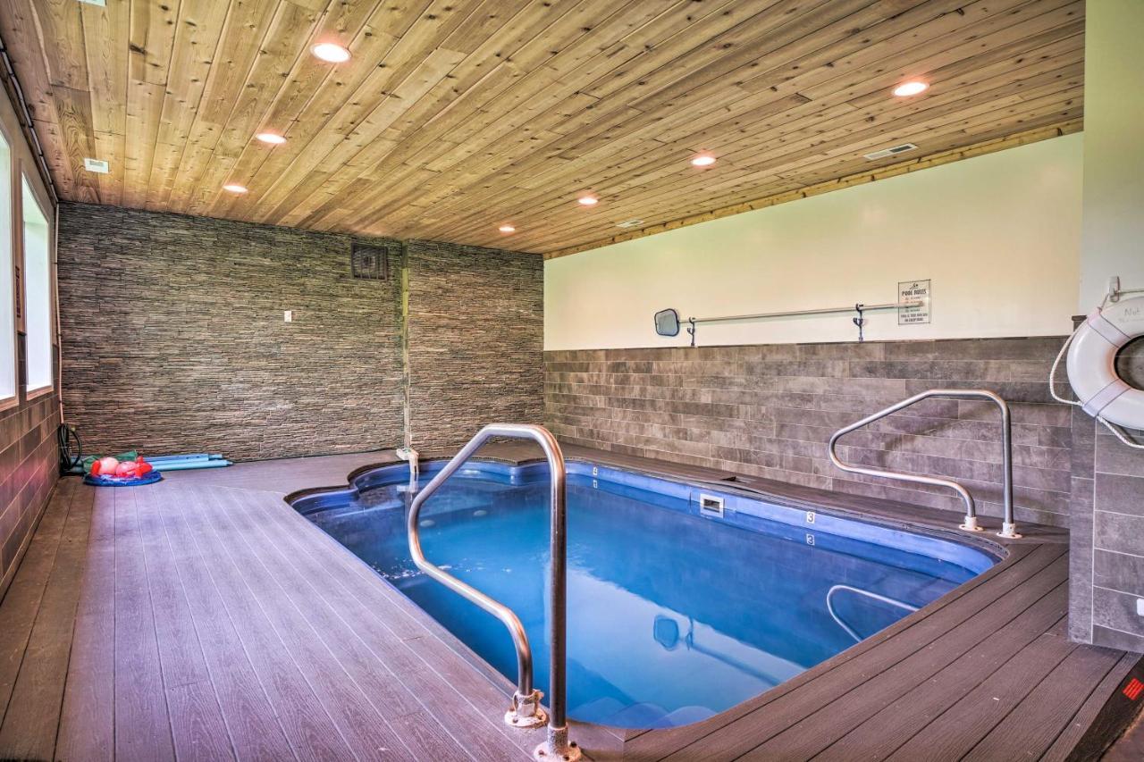 Pigeon Forge Cabin Sauna, Saltwater Pool And Views! 塞维尔维尔 外观 照片