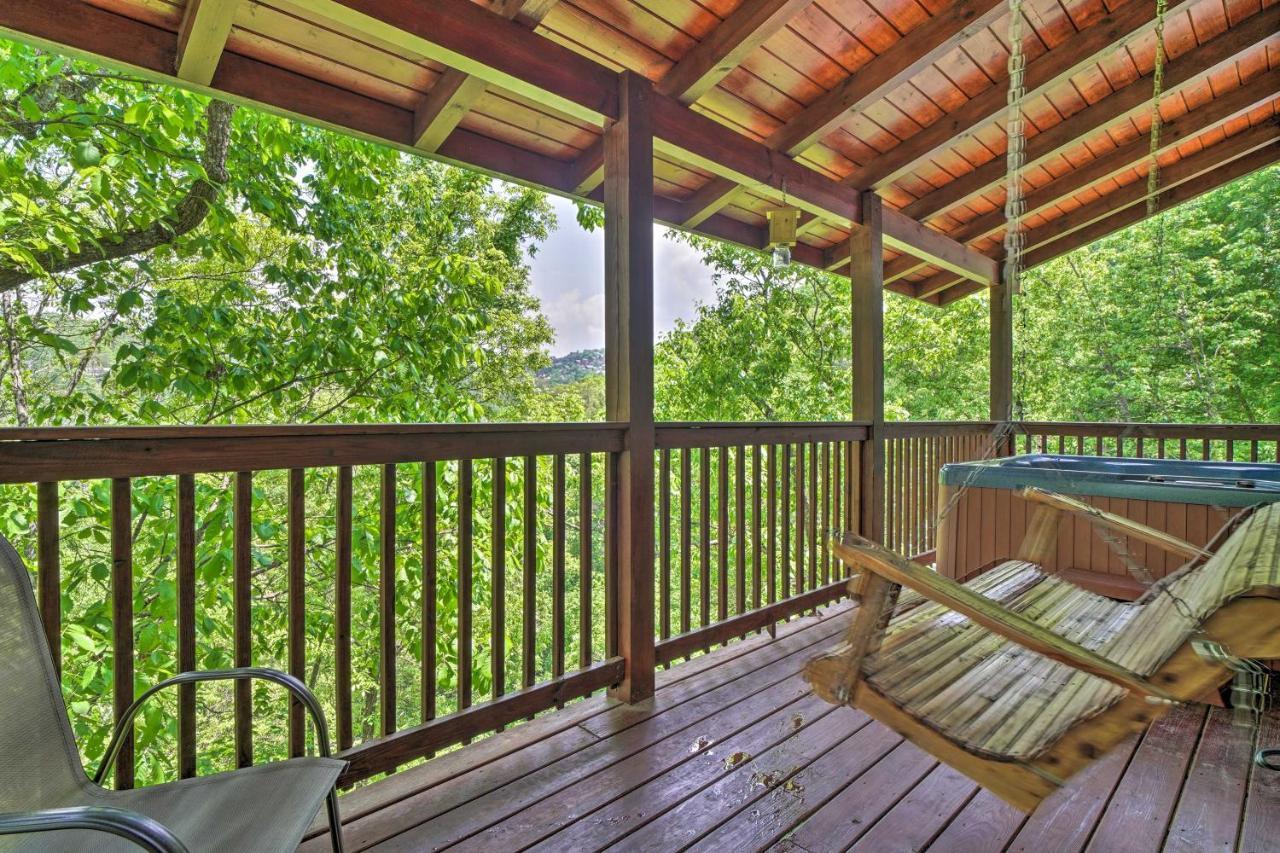 Pigeon Forge Cabin Sauna, Saltwater Pool And Views! 塞维尔维尔 外观 照片