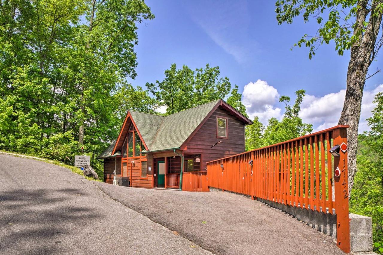 Pigeon Forge Cabin Sauna, Saltwater Pool And Views! 塞维尔维尔 外观 照片