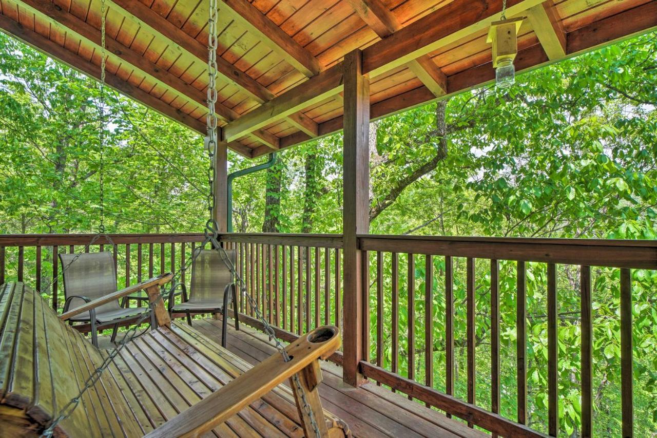 Pigeon Forge Cabin Sauna, Saltwater Pool And Views! 塞维尔维尔 外观 照片