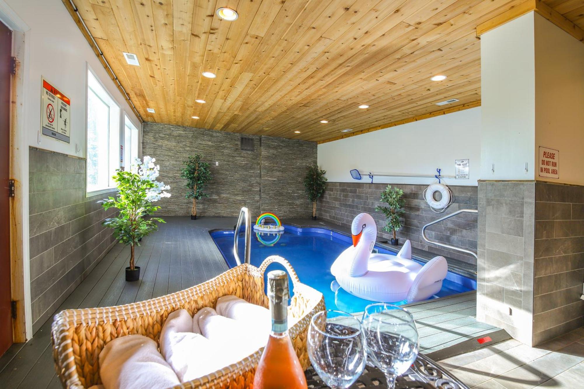 Pigeon Forge Cabin Sauna, Saltwater Pool And Views! 塞维尔维尔 外观 照片